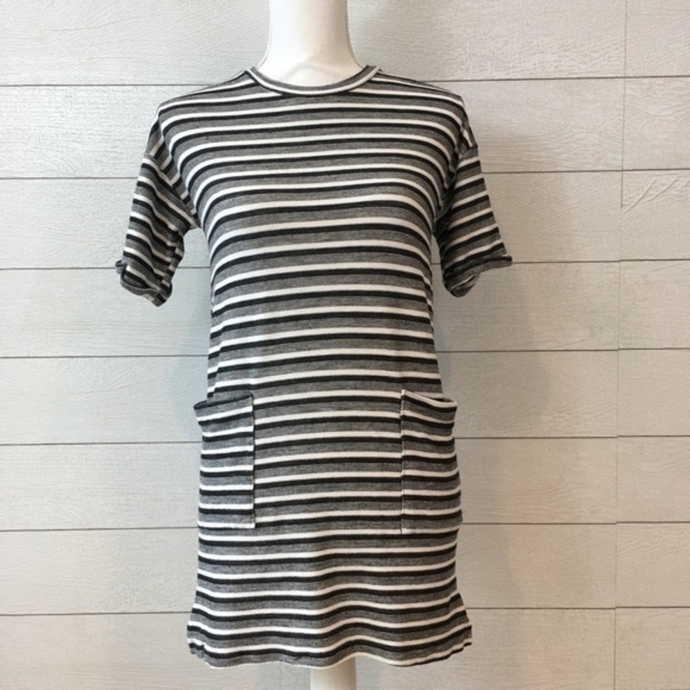 Vernacular Stripe Tee Dress